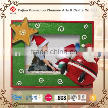 Custom Beautiful Resin Polyresin Christmas Photo Frame