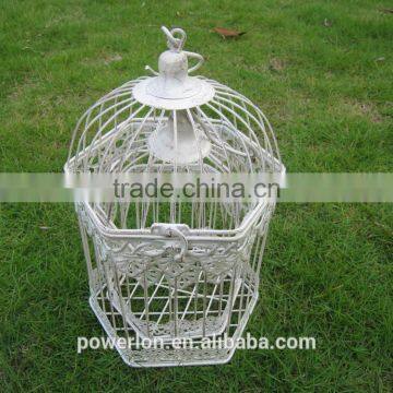Powder Coating Garden Iron Handmade Bird Cage photo-3