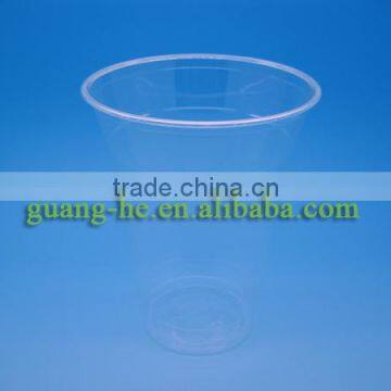 PLA Cold Drink Cups 300ml of Polylactide Raw Material/eco Cold Drink Cup With Straw photo-2