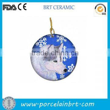 China wholesale hot sale customized Animal Hanging Ornamemt Ceramic