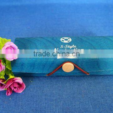 Leather Box Office Leather Storage Box With Lid Faux Leather File Box Leather Storage Box With Paulownia photo-2