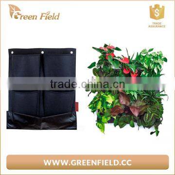 Garden Hanging Wall Felt Planter Grow Planting Bags photo-3