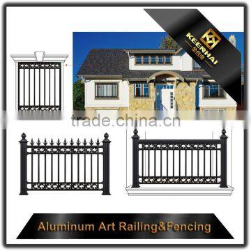 Powder Coated Decorative Outdoor Villa Garden Fence of Aluminum