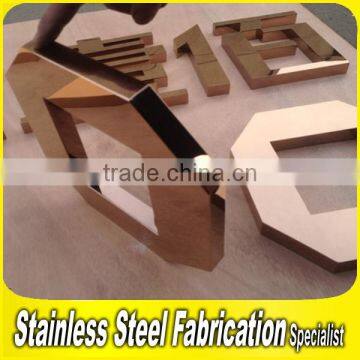 Logo Sign 3D Stainless Steel Letter Sign Metal Sign photo-2