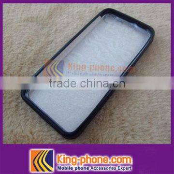 2016 Hot Sale ! Clear Hard PC & TPU Back Cover Case For IPhone 5,tpu pc Case photo-3