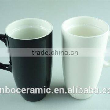 Ceramic / stoneware Custom cofee mugs cheap stock mugs colored mug