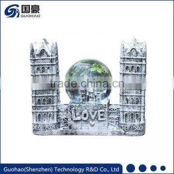 Vintage Twin Towers Water Snow Globe photo-2