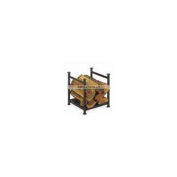 metal frame firewood rack (LMWH_4014)