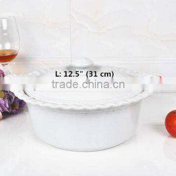 12.5" Ceramic Round Comal photo-3