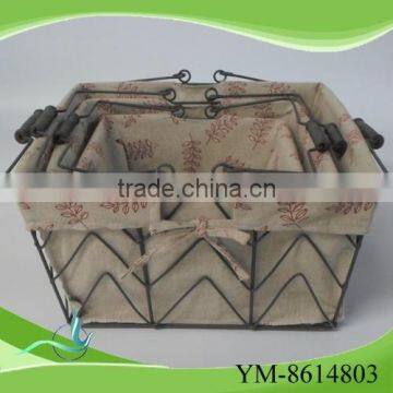 Hot sell 2015 new products metal basket for storage