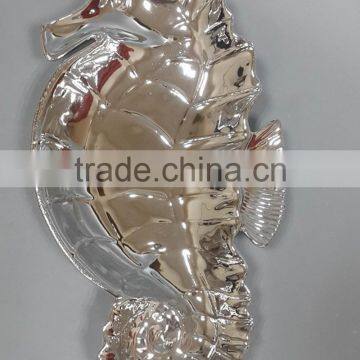 Sea Horse Shape Ceramic Chocolate Plate photo-2