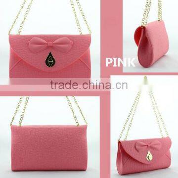 Silicon Women Phone Wallet Phone Case Phone Bag With Stainless Steel Chain photo-2
