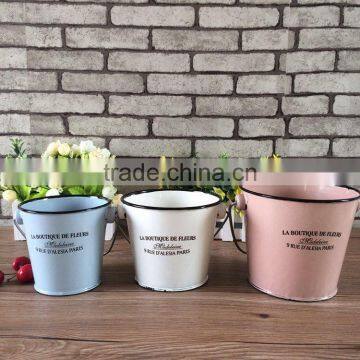 Galvanized Metal Bucket Drinking Beer Houseware Ice Bucket photo-2