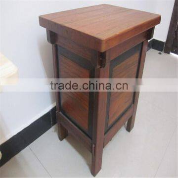Small Wooden Square Stool/Chair/Bench for Living Room Bedroom photo-3