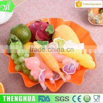 Multifunctional Plastic Fruit Plate PP Material Decorative Dish Tray photo-2