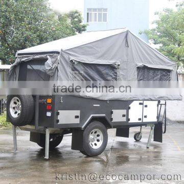 Australia Standard Off Road Camping Hard Floor Forward Folding Camper Trailer For Sale photo-5
