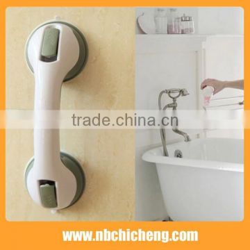 Suction cup bathroom plastic handle