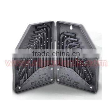 30 in 1 Precise Manual Tool Set Allen Key Set Inner Hex Key Wrench 0.7-10mm photo-4