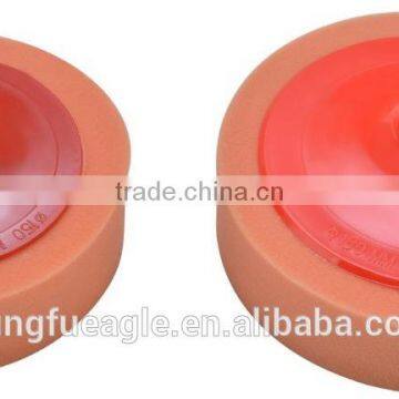 buff wheel sponge wheel polishing abrasive disc with plastic