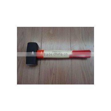 1500g German Type Stone Hammer With Hickory Wooden Handle photo-2