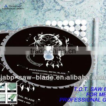 TCT circular saw blade for cutting metal