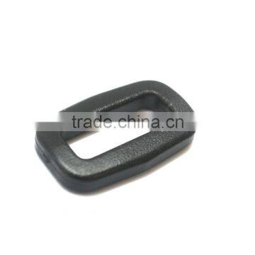 5/8" Plastic Loop in Black, Rectangle Plastic Ring, Adjustable Plastic Loop For Strap, Durable POM Loop For Bag photo-3