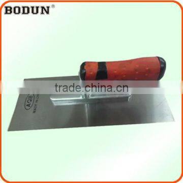 G1025-1 PT-5710 stainless steel plastering trowel with rubber handle