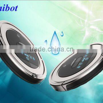 Rechargeable home appliances robot vacuum cleaner with wet and dry Mop function