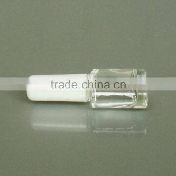 Glass Empty Nail Polish Bottle With Cap and Brush photo-3