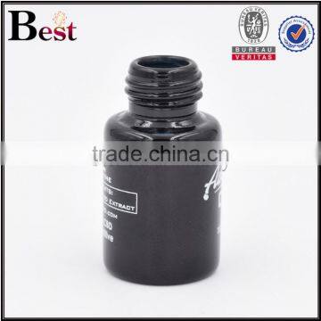 Cosmetic 7ml Screen Printing Black Fragrance Perfume Bottle Big Children Proof Dropper Essential Oil Black Bottle Men's Perfume photo-2