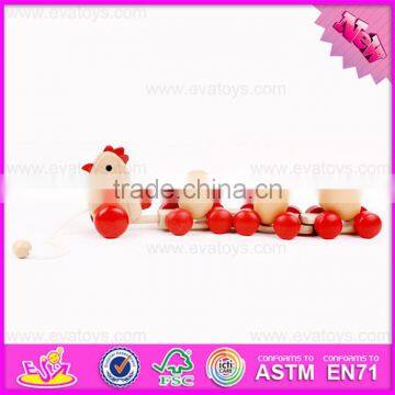 Оптовая модная деревянная игрушка-курица для детей 2016 года, модель W05B147 photo-2
