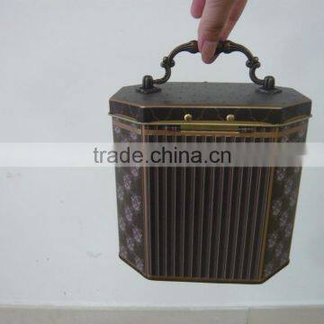 Jewelry Tin Box With Retro Handle photo-4