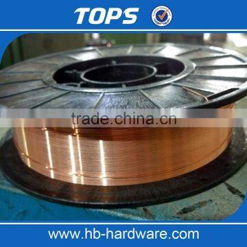 copper coated solid mig wire aws er70s-6