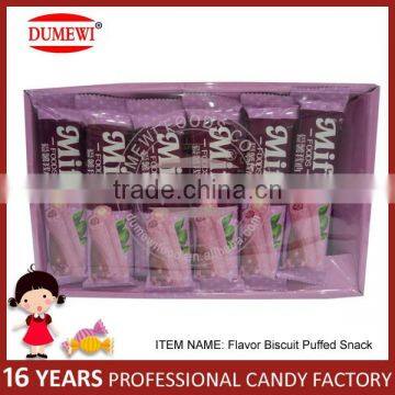 Purple Potato Flavor Biscuit Puffed Stick photo-3