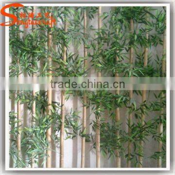 China Manufacturer Common Plastic Decorative Artificial Lucky Bamboo Fence for Sale photo-6
