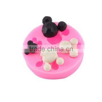 Liquid Silicone DIY Chocolate Chip Mold Handmade Cake Mold Cake Decorating Tools Mickey 1688 Agent photo-2