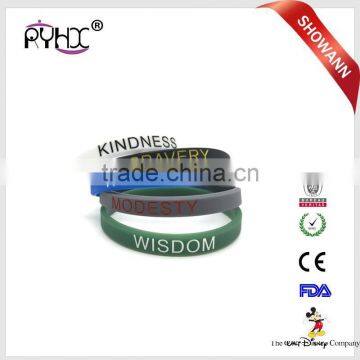 Hot Selling Wholesale Custom Silicone Bracelets Wristbands photo-5