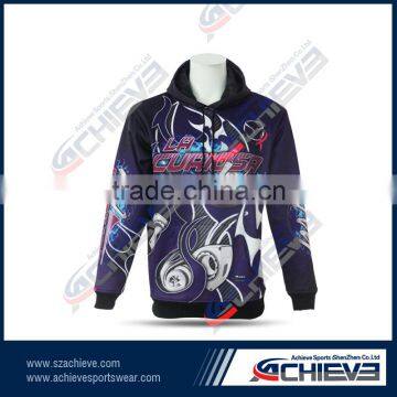 Dye sublimated Christmas zipper up hoodies