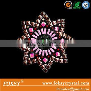 flowers hot fix rhinestuds transfer wholesale