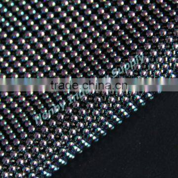 Decorative Iridescent Round Flake Aluminum Sequin Fabric