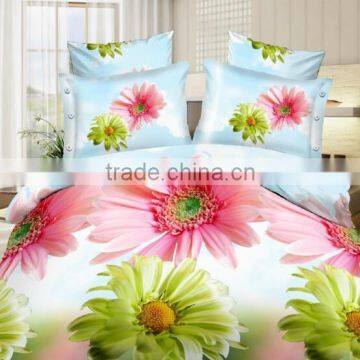 Factory Custom Digital Print New Cotton Fabric Bed Sheet photo-4