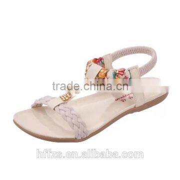HFR-YS27 2015 Summer New Bohemian Sandals Flat T-strap Sandals for Women photo-2