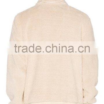 Custom China Made Warm Winter Velour Jacket Wholesale Bomber Mens Jacket photo-3
