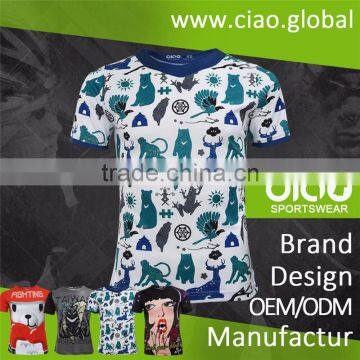 Unique silk screen printing cloth material fabric t shirt printing ink
