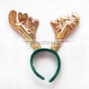 Hot Selling Christmas Headband Christmas Hair Accessory Antler Hair Bands China Manufacturer