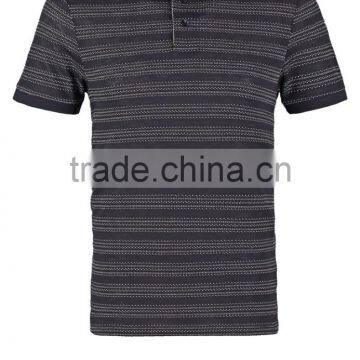 MGOO Summer Fashion Men Striped Polo Shirts 100% Cotton Short Sleeve Slim Fit Polo Shirt photo-5