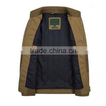 High Quality Mens Quilting Padded Jacket With Elbow Patch photo-3