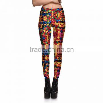 Custom Logo Yoga Pants Sports Fitness Women Leggings, Compression Leggings Wholesale photo-2