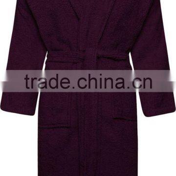 Top Quality Custom Design Soft 100 Cotton Bathrobe Wholesale photo-4