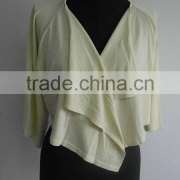 Fashion lady knitted poncho sexy sweater